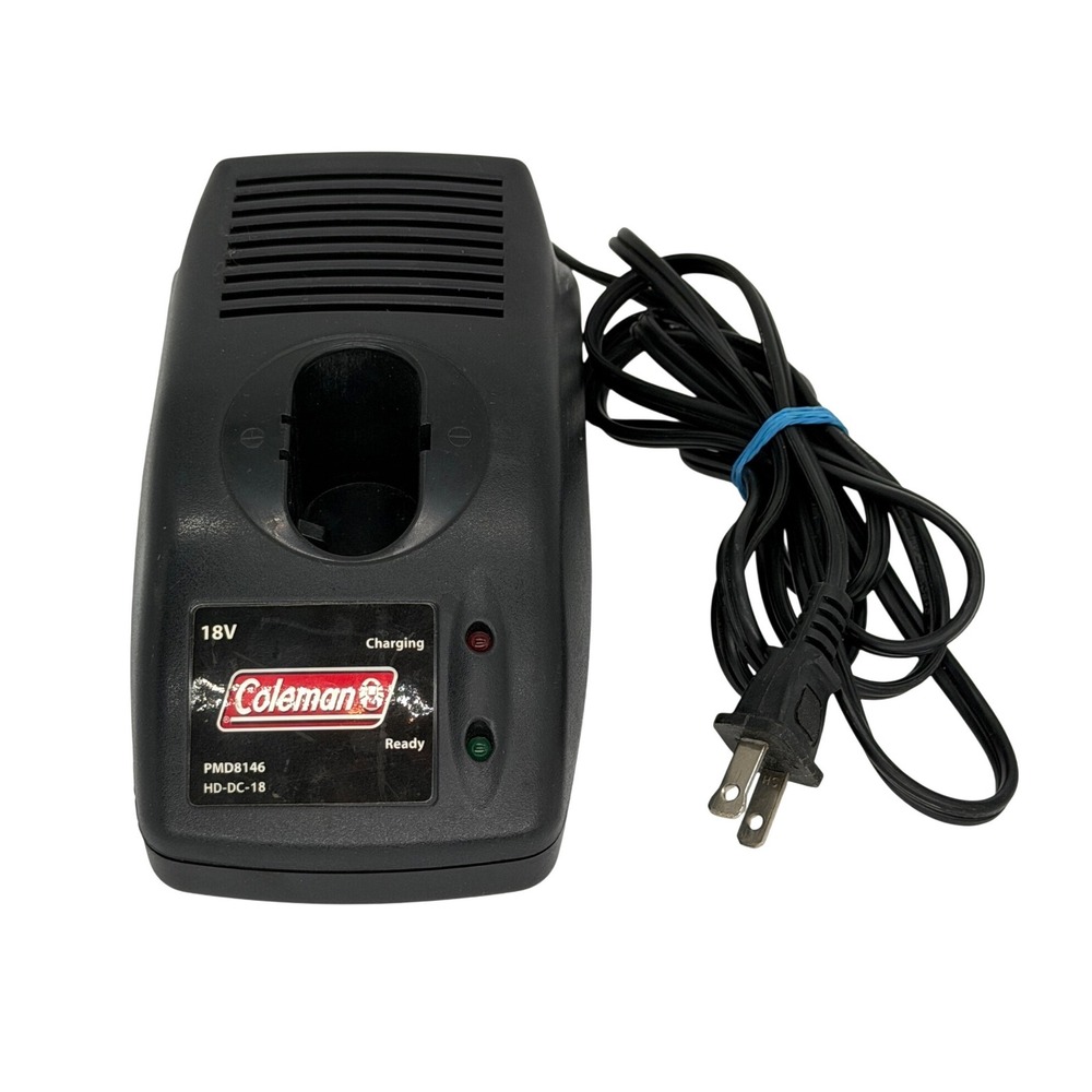 Coleman 18V Battery Charger PMD8146 HD-DC-18 Black Power Tool Charging Base
